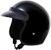 Daytona Cruiser Gloss Black 3/4 Open Face DOT Motorcycle Helmet [4X-Large]
