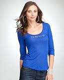 bebe Logo Chevron 3/4 Sleeve Top SURF THE WEB (XL) 41GJbrOToJL. SL160 bebe Logo Chevron 3/4 Sleeve Top SURF THE WEB (XL)