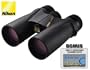 Nikon Monarch 8 X 42 mm All Terrain Binoculars - The Most Popular Bestselling Binocular - Ideal for Sports Events, Hunting, Concerts, Bird Watching or Sightseeing - with DB Roth Microfiber Lens Cleaning Cloth