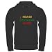 Peace Through Music Hoodie (dark)