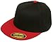 Flexfit Premium 210 Fitted 2-Tone Flat Brim Baseball Hat (Large/XL)