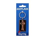 Keyring Brass Scottish Celtic Cross