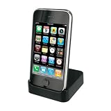 Bluetrade USB-Dockingstation crystal (schwarz) für Apple iPhone 3G und 3GS