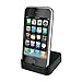 Bluetrade USB-Dockingstation crystal (schwarz) für Apple iPhone 3G und 3GS