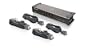 IOGEAR 4-Port DVI KVMP Switch with Audio and 4-USB 2.0, DVI-D KVM Cables GCS1104 (Black)