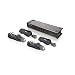 IOGEAR 4-Port DVI KVMP Switch with Audio and 4-USB 2.0, DVI-D KVM Cables GCS1104 (Black)