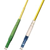 5M Singlemode Simplex Fiber Optic Cable (9/125) - LC /APC to LC /UPC
