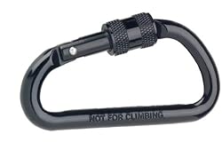 Rothco Black 80-mm Locking Carabiner
