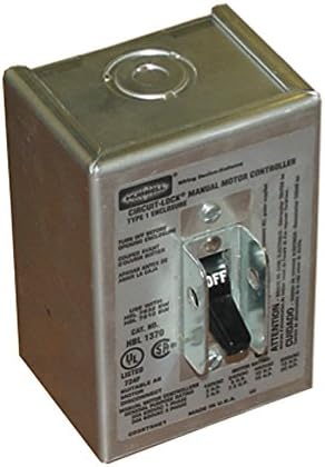 Manual Start/Stop Switch For Hytrol Motorized Belt Conveyors - One Direction, One Phase