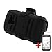 Samsung Galaxy Exhibit T599 Black Hybrid Armor Kickstand Cover Belt Clip Holster Case + Screen Protector From [Accessory Arena]