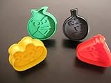 Picture Angry Birds Cookie Cutter Stamp Mold Set