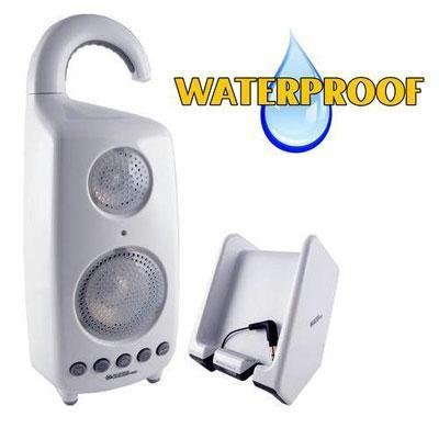 New Cables Unlimited SPK-SHOWER2 Audio Unlimited Speaker System 12 Khz 150 Ft PMPO Wireless Speaker New Cables Unlimited SPK-SHOWER2 Audio Unlimited Speaker System 12 Khz 150 Ft PMPO Wireless Speaker