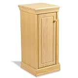 Stork Craft Monterey Combo Cabinet In Natural Stain, Left