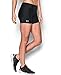 Under Armour Women's HeatGear Authentic Middy Shorts, Black (001)/Silver, Small