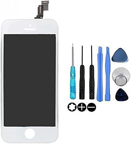 White OEM Retina LCD Touch Screen Digitizer Glass Replacement Full Assembly for iPhone 5S