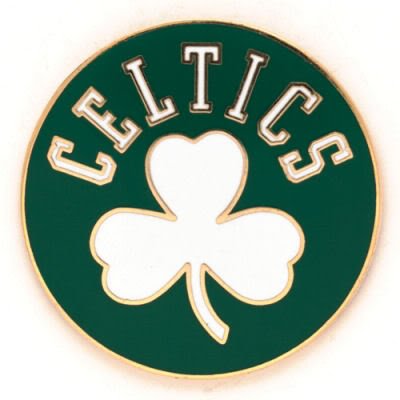BOSTON CELTICS OFFICIAL LOGO LAPEL PIN