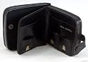 GENTS LEATHER TRAY PURSE WITH COIN SLOTS (1792)