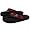 NCAA Alabama Crimson Tide Ladies Crimson-Black Rhinestone Flip Flops (12)
