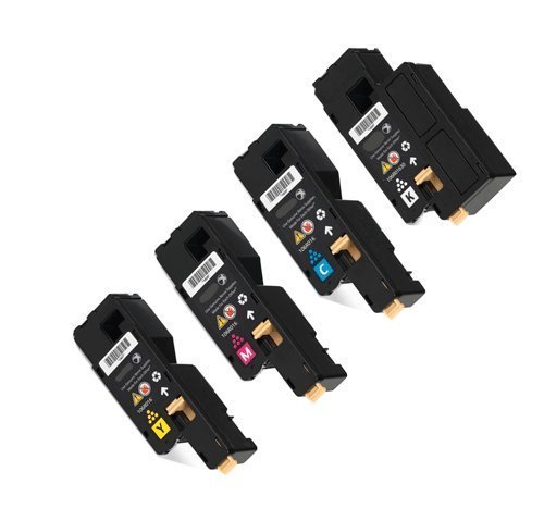Compatible Toner Cartridges for Xerox Phaser 6000, 6010, Workcentre 6015 - 4pk (BCMY)