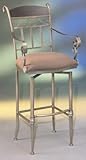 Pastel Furniture Pacific Crest Arm Swivel (PF 217) Bar Stool