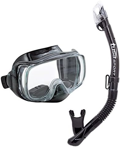 TUSA Sport Adult Imprex 3D Dry Mask and Snorkel Combo