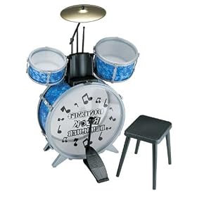 Bontempi Rock Drummer Drum Set with Stool