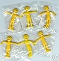 20 x Stretchy Smiley Men Party Bags Fillers