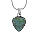 Double Sided Heart Necklace Pendant