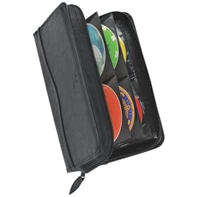 Case Logic KSW-92 Classic Koskin CD Wallet, 100 disc (Black)