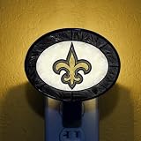 Art Glass Nightlight - Saints (4.25 x 4.25 x 16.5)
