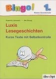 Bingo! Luxis Lesegeschichten. 1. Klasse Grundschule. Kurze Texte mit Selbstkontrolle (Lernmaterialien)-