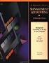 Management Accounting in the Age of Lean Production: Version 1.1 : Module