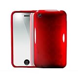 TPU Silicone Case Skin Cover For Apple iPhone 3G 3GS Red