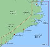 Garmin BlueChart Map for Garmin GPS Units, Norfolk-Charleston (MUS007R)