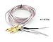 CablesOnline 6ft 18-AWG Speaker Wire Pair Cables with Dual RCA Male Plugs, (AV-SK206)