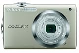 Nikon S3000 Digital Camera - Silver (12MP, 4x wide Optical Zoom) 2.7 inch LCD