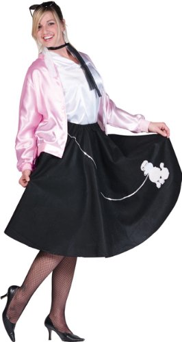 Plus Size Pink Ladies Jacket Costume (Size: 16-20)