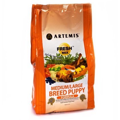 Artemis Fresh Mix Md/Lg Breed Dry Puppy Food 30 lb