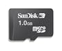 SanDisk 1 GB MicroSD Card (SDSDQ-1024-A10M, US Retail Package)