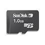 SanDisk 1 GB MicroSD Card (SDSDQ-1024-A10M, US Retail Package)