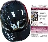 Rickie Weeks Autographed Milwaukee Brewers Mini Helmet - Autographed MLB Mini Helmets