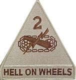 2nd Armored Division Patch - Desert