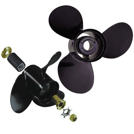 Vortex 3-Blade Aluminum Propeller Housing, 13-1/4 dia x 17 pitch Hub Kit Sold Separately.