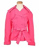 Yoki Bib Back Trench Coat (Sizes 7 - 16)