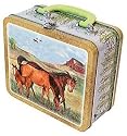 Horse Ranch Tin Lunch Box