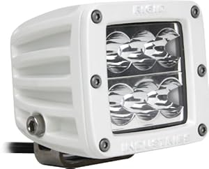 Rigid Industries 70211 M-Series D2 Wide LED Light, (Set of 2)