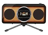 Panasonic SC-GT07 Classic Modern Design Compact Stereo System with Simulated Wood Finish