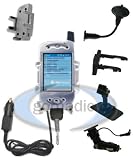 Qtek 1010 Powered Multi Adapter Car / Auto Mount PDA Phone Holder - Gomadic Brand