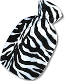 Zebra Plushie Hot Water Bottle - Made in Germany