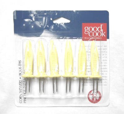 GC Tools & Gadgets Jumbo Corn Skewers, 6 Count